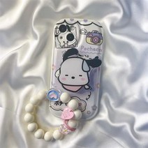 호환아이폰 카메라보호렌즈 케이스 귀여운 캐릭터 포차코 범퍼실리콘 케이스 호환 아이폰XS/11/12/13/14 프로맥스+핑거형 스트랩+거치대 3종세트