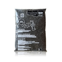 세틀 산처리 자연흑사 모래 8kg, 6개