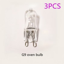 광파 오븐 레인지오븐 전구 G9 220V 40w 110v 25w 조명 3 개, 01 110V 25W 3 pieces