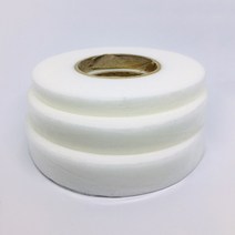 원단 안감 양면 심지 접착테이프 화이트 고정 부직포 패치워크 봉재, 화이트2cm