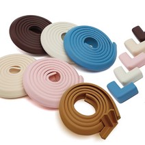 4 미니쿠션 2m + 코너4p 세트, 크림, 1세트