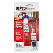 DEVCON 데브콘 플라스틱 스틸 에폭시 52345 56g 접착, 1개