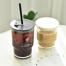 미플래닛 리유저블 보라텀블러 컵, 355ml(블랙), 빨대캡(화이트)