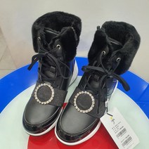 까스텔바작 여성 페이크퍼 미들부츠 골프화(BGAWGS704)bk000