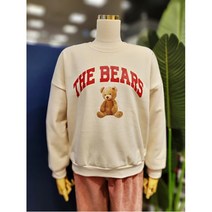 [에잇컨셉] 베어MTM(기모) 라운드기본맨투맨 티셔츠 (3컬러) (K7FTS0260-22I