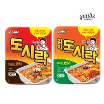 팔도 도시락12개+김치도시락12개 86g