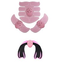 선물마사지기 EMS 무선 스마트 근육 자극 트레이너 복부 트레이닝 전동 체중 감소 스티커 바디 슬리밍 마사지기, [07] 8 pack ABS