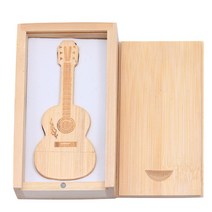 연수목지팡이 노인어르신걸음보조기장수나무JASTER Wood 기타 USB 플래시 드라이브 128GB 사용자 정의 로고, 03 Bamboo with box_04 32GB