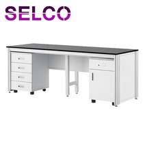 기본형 벽면실험대 LSA-1330 알루미늄 실험실 테이블