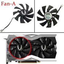 ZOTAC RTX 3080 3090 트리니티 OC RTX3070 Ti 그래픽 카드 냉각 용 87MM GA92S2U 3070Ti 3080Ti 쿨러 팬 교체, 01 Fan - A