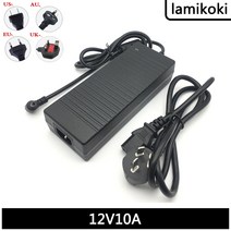 12V10A 전원 공급 장치 모니터링 워터 펌프 바베큐 기계 팬 반도체 냉동 칩 모터 말 공기 12V 어댑터, 02 US_01 12V_01 10A