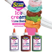 쁠루모 아이스크림 슬라임 베이스 촉감 녹차, 2개