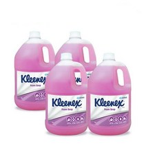 핸드 4Lx4개 음식점 워시 손비누 물비누 손세정제 거품 업소 라일락향 거품형 손소독제