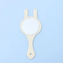 기타 합판나무손잡이거울[토끼] 100개