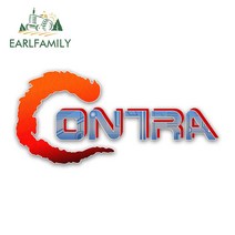 EARLFAMILY-아케이드 공간 인베이더 자동차 스티커 13cm x 5.5cm 트렁크 오토바이 비닐 랩 범퍼 데칼 캐러밴 노트북 장식, YT-189216-13cm