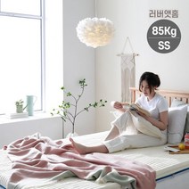 러버앳홈 미디엄하드 천연라텍스 토퍼 매트리스 7.5cm - 슈퍼싱글