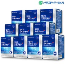 신풍제약 알티지 오메가3 플러스 10박스(10개월) 혈행개선 눈건강 영양제 비타민E, 10박스