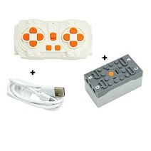 레고 파워 펑션 세트 모터 전원 기능 기술 부품 moc 멀티 도구 서보 트레인 pf 8293 8883 모델 빌딩 블록 호환 모든 브랜드, 원격 제어 키트