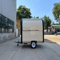 푸드트럭 전체 주방 음식 카트 포함 전기 트레일러 CE 인증
