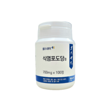 헬스데이 식염포도당 700mg x 100정 여름영양제 더위영양제