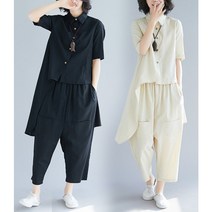 유숀 프린셀린넨투피스