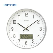 리듬 디지털 캘린더 벽시계 CFG723NR19, 디지털캘린더벽시계