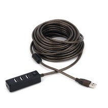 re_co_259_USB리피터연장선 USB2.0 유전원4P 리피터케이블 연장장비 네트워크 10M, ◇르비딤상품선택◇