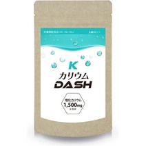 서플리먼트 §Ｇ∞ＡＧＩＦＴ ＣＯ．，ＬＴＤ． 에이 선물 칼륨 대시 사프리 염화칼륨 1 500MG 영양 기능, One Size, One Color