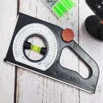 경사 각도기 수평계 측정기 각도계 경사계 토목 건축, 단품