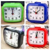 SMN 패션탁상시계 미니알림시계 수능시계 타이머 스톱워치, 색상2. 파랑