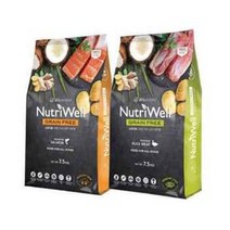 뉴트리웰 그레인프리 오리 강아지사료 7.5kg, 1개