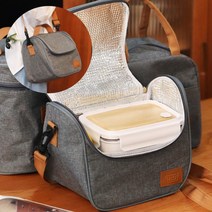 골프보냉백 1+1 골프간식가방 쿨러백 필드용품, 포켓 토트백, 스퀘어 숄더백