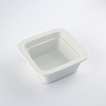 직사각 샐러드볼_소 17x17x6.8cm 부페볼 케이터링 기물