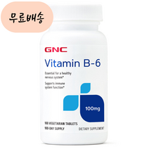 GNC 비타민 B 6 100m.g 100 (총1개), 1개