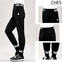 [체스골프-무료배송] 레터링시보리 여성골프 아이스쿨 조거팬츠