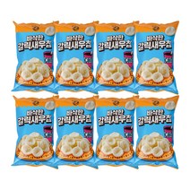 노브랜드 바삭한 갈릭새우칩 간식 155g 8봉