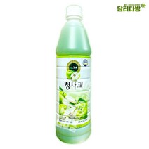 청솔 청사과 원액 835ml / 음료베이스, 1, 1, 본상품선택