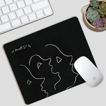 헨리 Matisse 고무 정밀 작은 마우스 패드 노트북 휴대용 비 슬립 테이블 패드 작은 마우스 패드, 헨리 Matisse 19_300X400mm