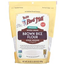 밥스레드밀 스펠트 통곡물 유기농 현미가루 통곡물 24oz(680g) 미국직구 50