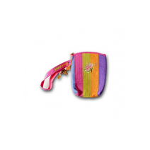 색동 스트랩 다용도 파우치 동전지갑 장지갑 통