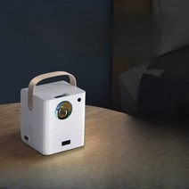 초단초점 빔 프로젝터 소형 편한 휴대 강의용, 음성 버전 AI 음성 + 안드로이드 시스템