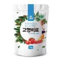 닥터조 고형비료 1kg 효과 오래가는 텃밭 비료 원예전용 고추 토마토 오이 과채류 수목 웃거름