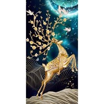 대진 보석십자수 40X80 50X40 사이즈 대형 금전운 보석 십자수, 59 40X80 NEW 보석십자수 07, 1세트