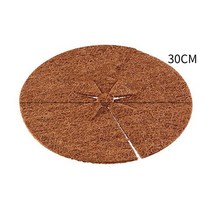 야자매트 야자수매트 업소용발매트 산책로야자수매트 감기 보호 겨울 멀칭 식물 Coir 매트 커버 멀치 디스, 02 brown 30cm