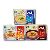 백제 쌀국수 멸치맛 6개 + 김치맛 6개 + 얼큰한맛 6개_멀티팩, 92g, 1세트