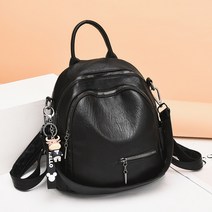YAPOGI여름 여성 백팩 여행 배낭 가방 가벼운 가죽 가방