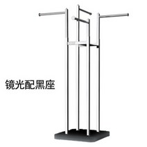 코끼리행거 ㄱ자 이동식 디스플레이 간이 행거정리함, 블랙 프레임