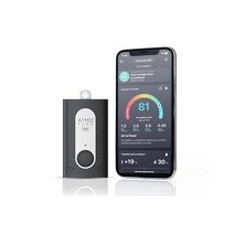 Atmotube Pro 휴대용 실외 및 실내 전문가용 공기 품질 모니터 [PM VOCs 온도 습도 기압 테스터] 오염 측정기
