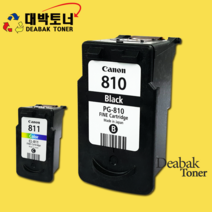 PG-810 / CL-811 / PG-810XL / CL-811XL SUPER 캐논 재생잉크, 1개, PG-810 (검정)