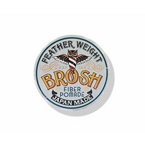 BROSH (브로시) BROSH FIBER POMADE 헤어 왁스 120g (x 120) BROSH(ブロッシュ) BROSH FIBER POMADE ヘアワックス 120グラム (x 1